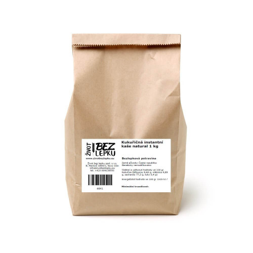 Kukuřičná instantní kaše 1 kg