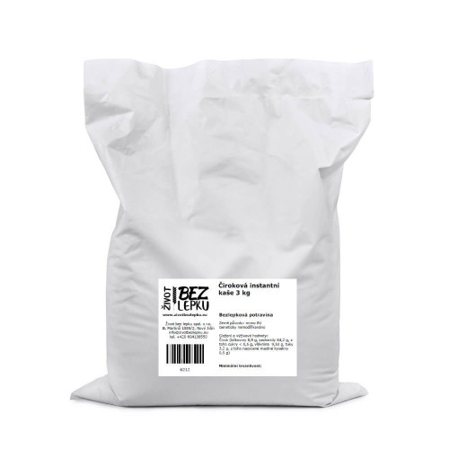 Čiroková instantní kaše 3 kg