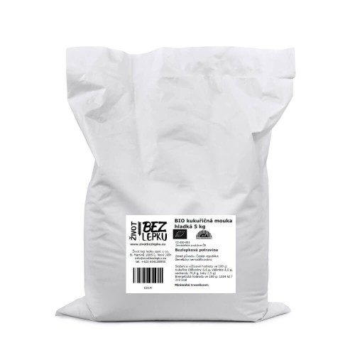 BIO kukuřičná mouka hladká 5 kg