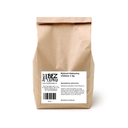 LUCKA rýžové těstoviny vřetena 1 kg