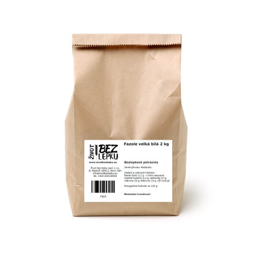 Fazole velká bílá 2 kg