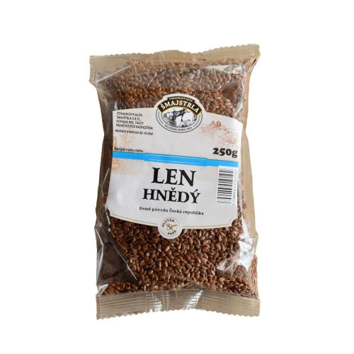 Len hnědý Šmajstrla 250 g