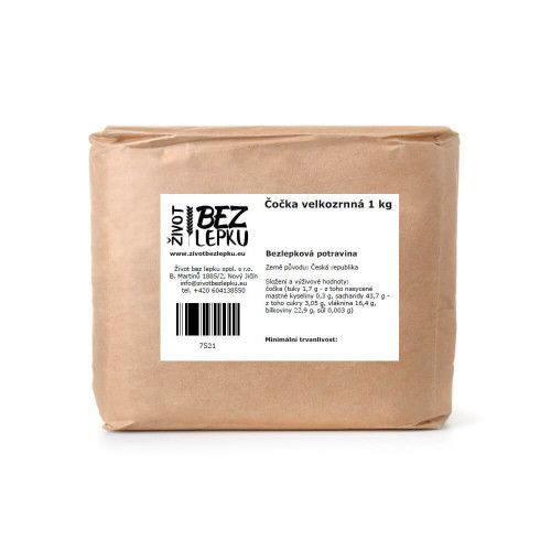 Čočka velkozrnná 1 kg