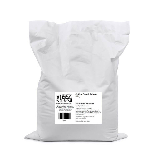 Šošovica čierna Beluga 5 kg