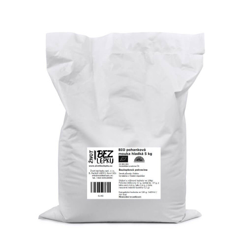 BIO pohanková mouka hladká 5 kg