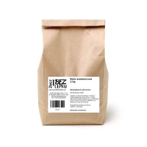 Ryža kulatozrnná 2 kg