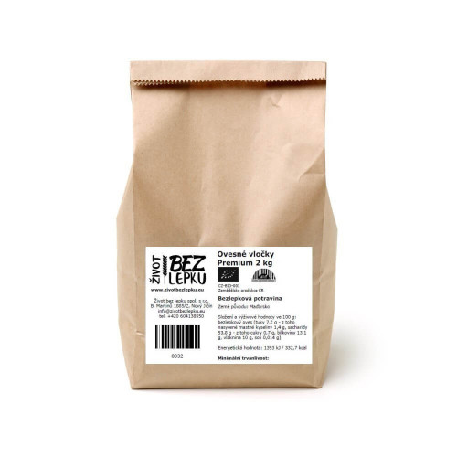 Ovesné vločky Premium 2 kg