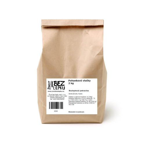 Pohankové vločky instantní 2 kg