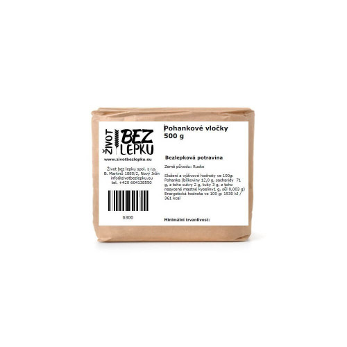 Pohankové vločky instantní 500 g