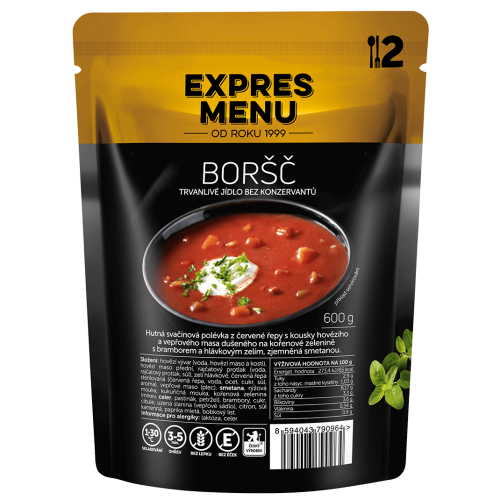 Boršč 2 porcie EXPRES MENU 600 g