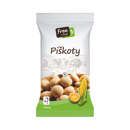 Piškoty bezlepkové 120g