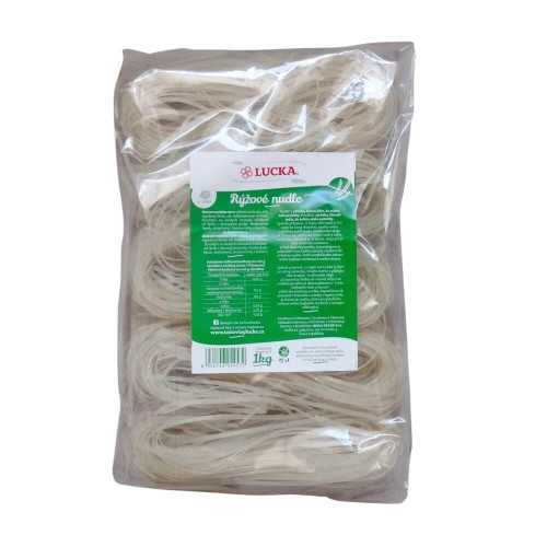 LUCKA rýžové nudle 3 mm 1 kg
