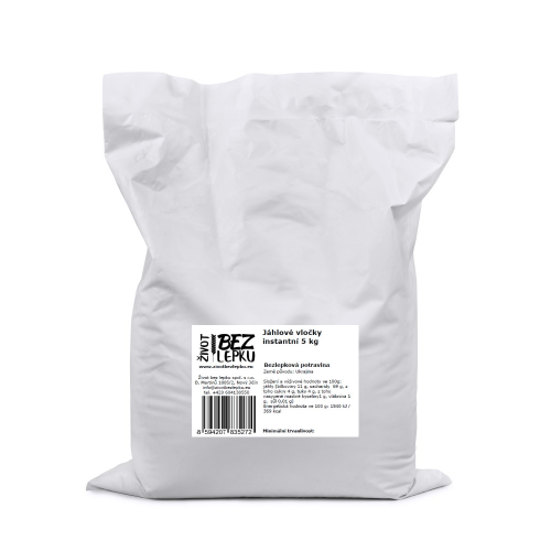 Pšenové vločky instantné bezlepkové 5 kg