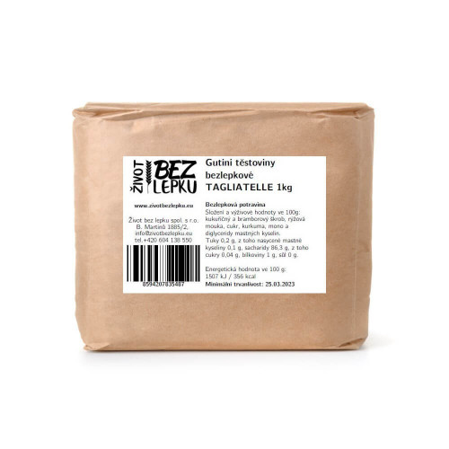 Gutini bezlepkové cestoviny TAGLIATELLE 1 kg