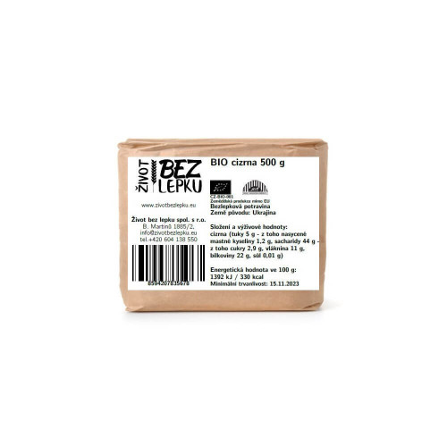 BIO cizrna / cícer 500 g