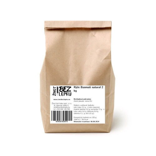 Ryža Basmati natural 2 kg