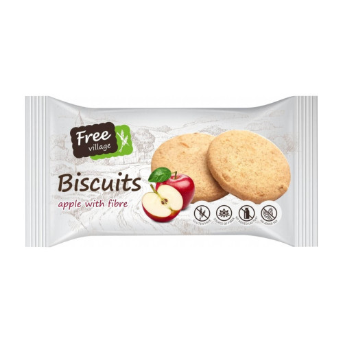 Jablečné sušenky s vlákninou 55 g