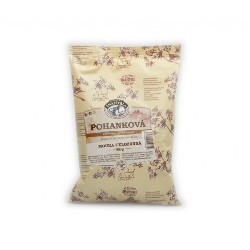 Pohanková mouka celozrnná Šmajstrla 500 g