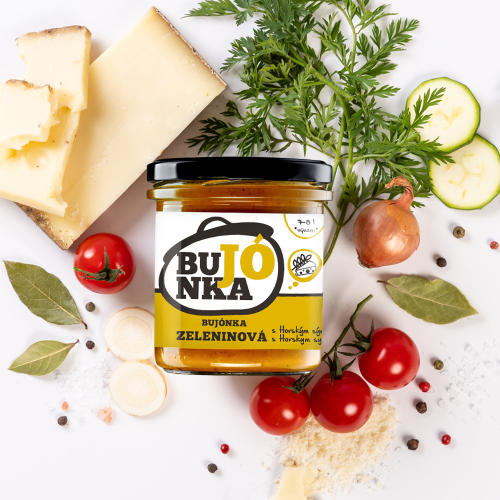 Bujónka zeleninová s horským syrom 300 g
