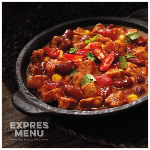 Chilli sin carne s tempehem 2 porce EXPRES MENU 600 g